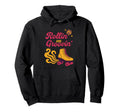 Roller Rink Crew Skate Disco Vibes Hoodie - Minimalist Print Men Women - T-Shirt, Sweatshirt, Hoodie