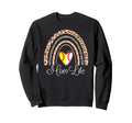 Mom Life Boho Rainbow Funny Sweatshirt - Casual Everyday Wear Unisex - T-Shirt, Sweatshirt, Hoodie