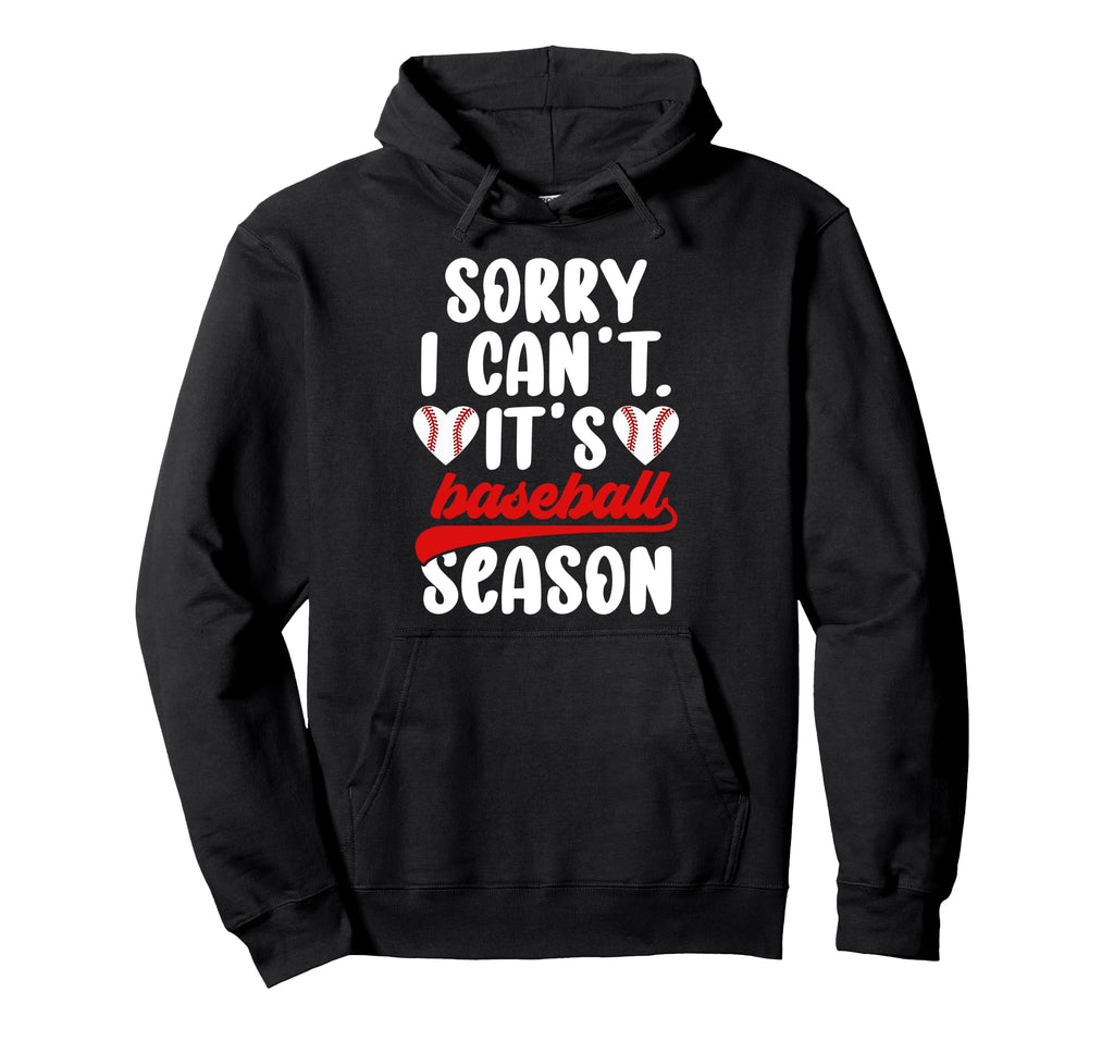 Its Baseball Season Baseball Game Day Hoodie - Aesthetic Graphic Men Women - T-Shirt, Sweatshirt, Hoodie