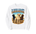 Labrador Retriever 90S Dog Lover Sweatshirt - Streetwear Style for Adults - T-Shirt, Sweatshirt, Hoodie