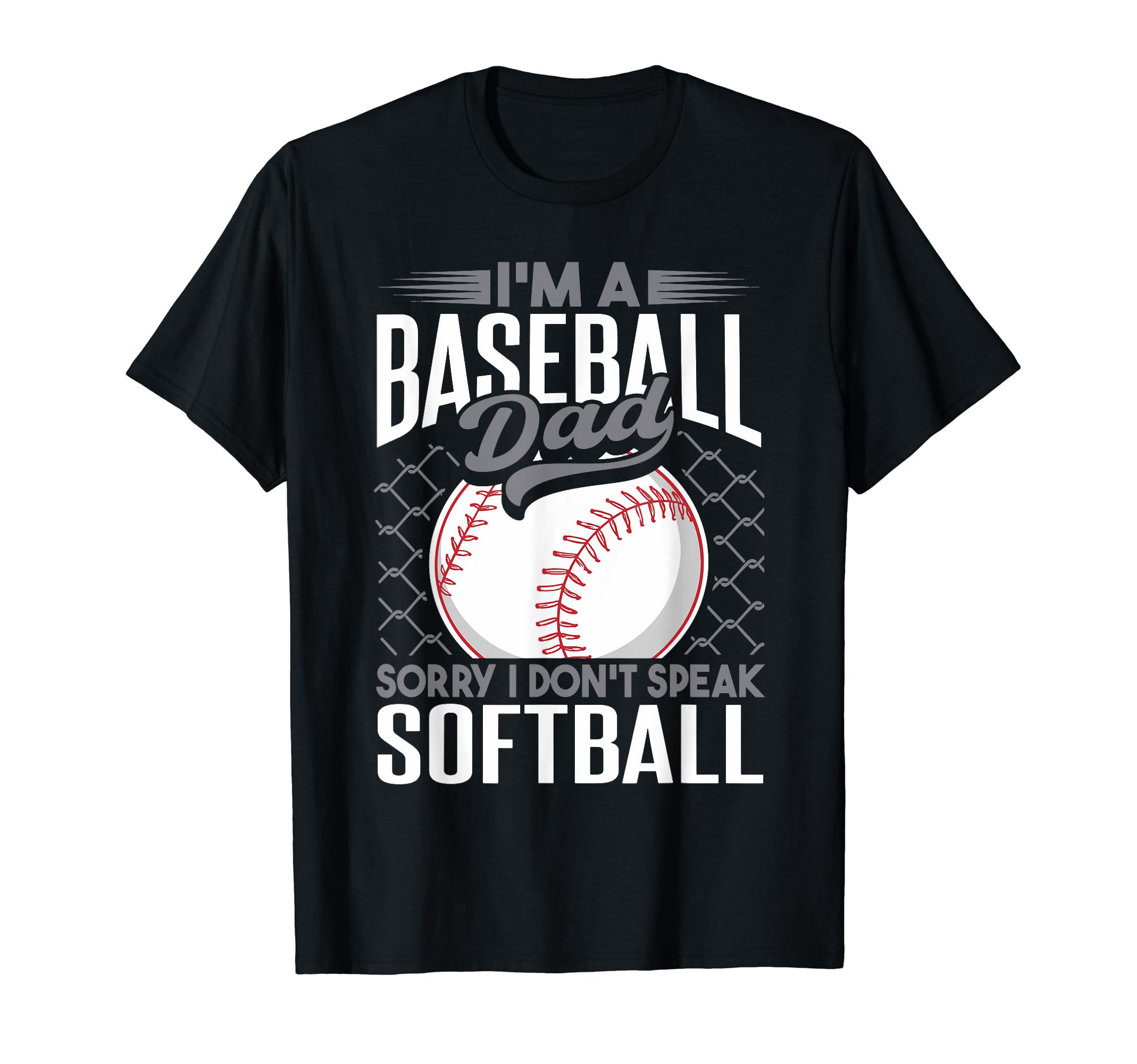 Baseball Dad Funny Im Baseball Dad T-Shirt - Aesthetic Graphic Unisex - T-Shirt, Sweatshirt, Hoodie