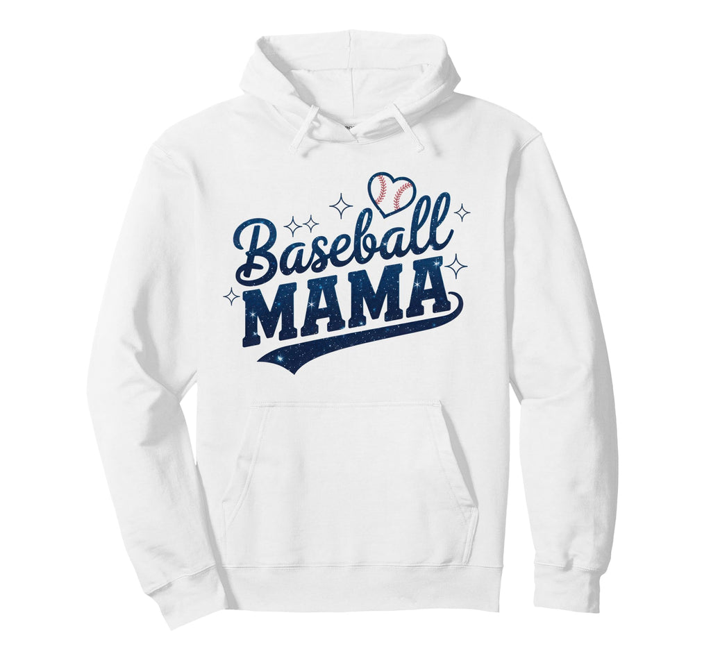 Funny Baseball Mama Softball Mom Mothers Hoodie - Novelty Apparel Unisex - T-Shirt, Sweatshirt, Hoodie