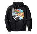 Digital Ramen Bowl Kanagawa Wave Japan Hoodie - Novelty Apparel Unisex - T-Shirt, Sweatshirt, Hoodie