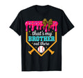Baseball Sister Ice Cream Drip Thats T-Shirt - Minimalist Print for Adults - T-Shirt, Sweatshirt, Hoodie