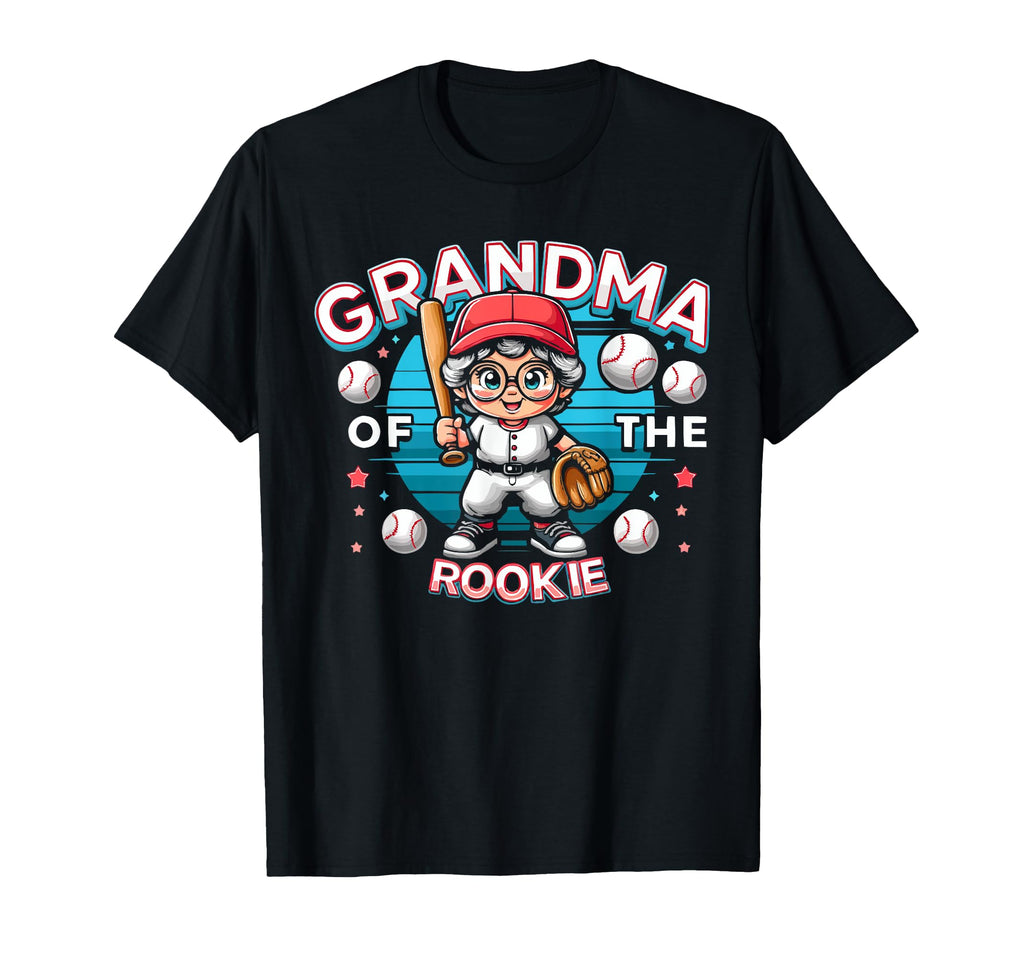 Baseball Grandma Grandmother Granny T-Shirt - Trendy Graphic Men Women - T-Shirt, Sweatshirt, Hoodie