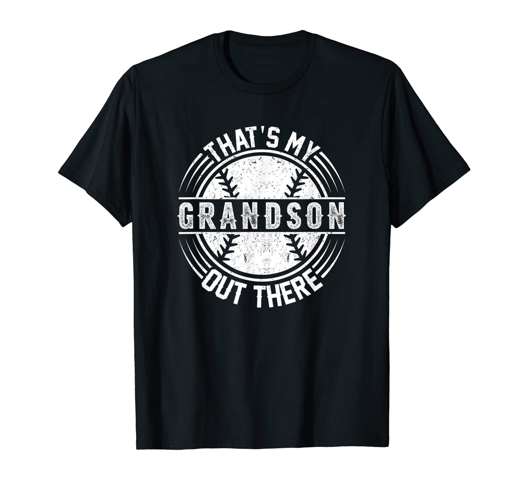 Baseball Grandson Baseball Gifts Grandma T-Shirt - Unique Graphic Unisex - T-Shirt, Sweatshirt, Hoodie