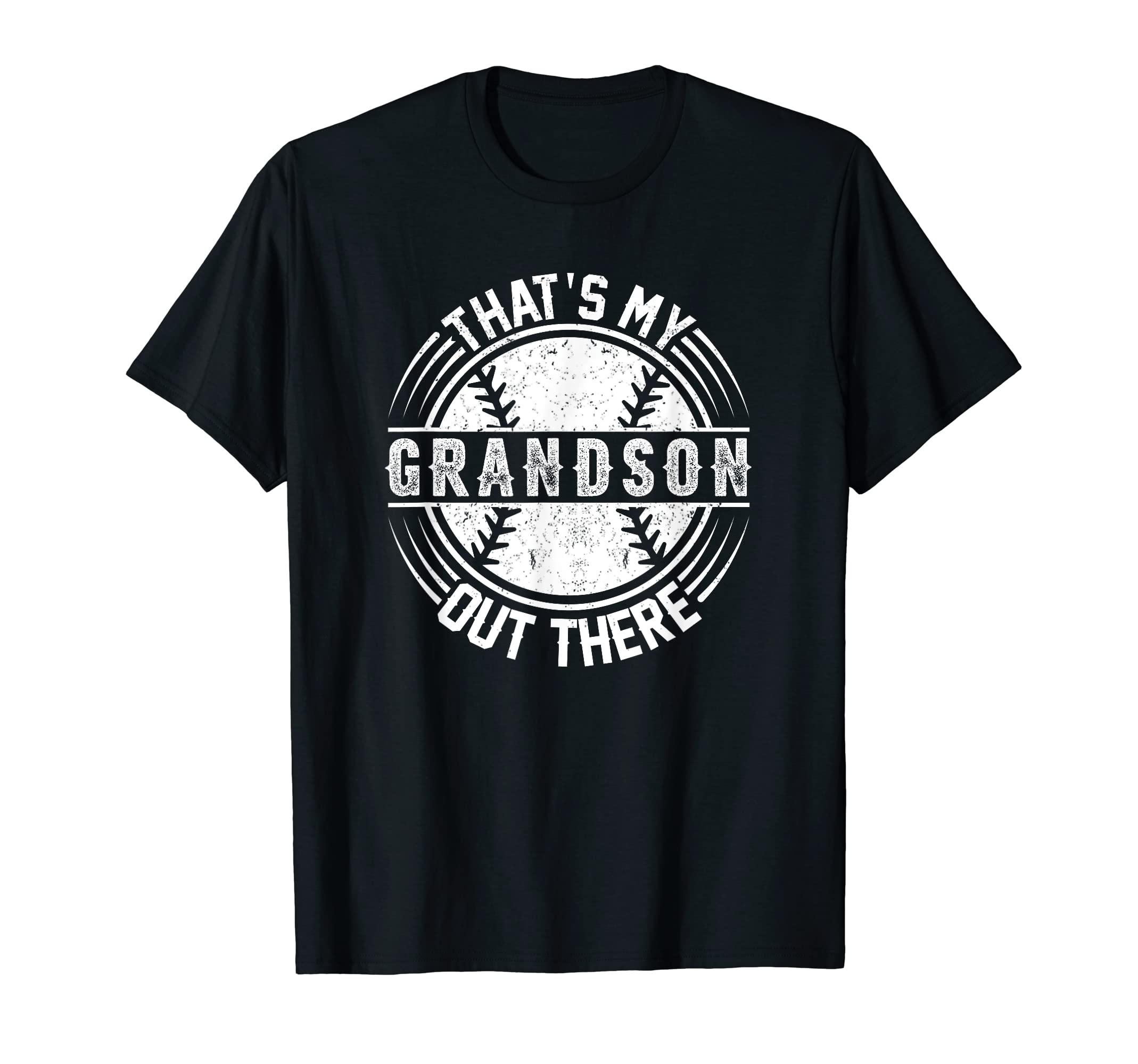 Baseball Grandson Baseball Gifts Grandma T-Shirt - Unique Graphic Unisex - T-Shirt, Sweatshirt, Hoodie