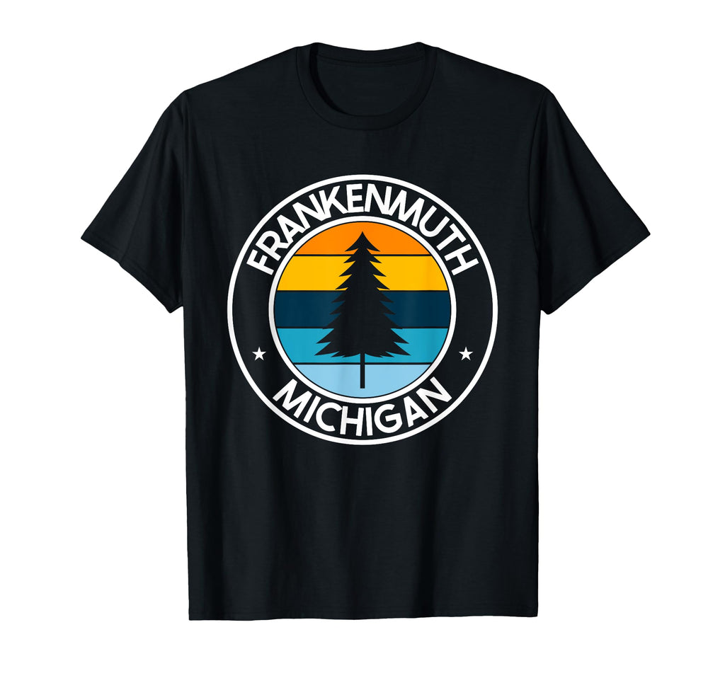 Frankenmuth Michigan Mi Usa City T-Shirt - Minimalist Print for Adults - T-Shirt, Sweatshirt, Hoodie