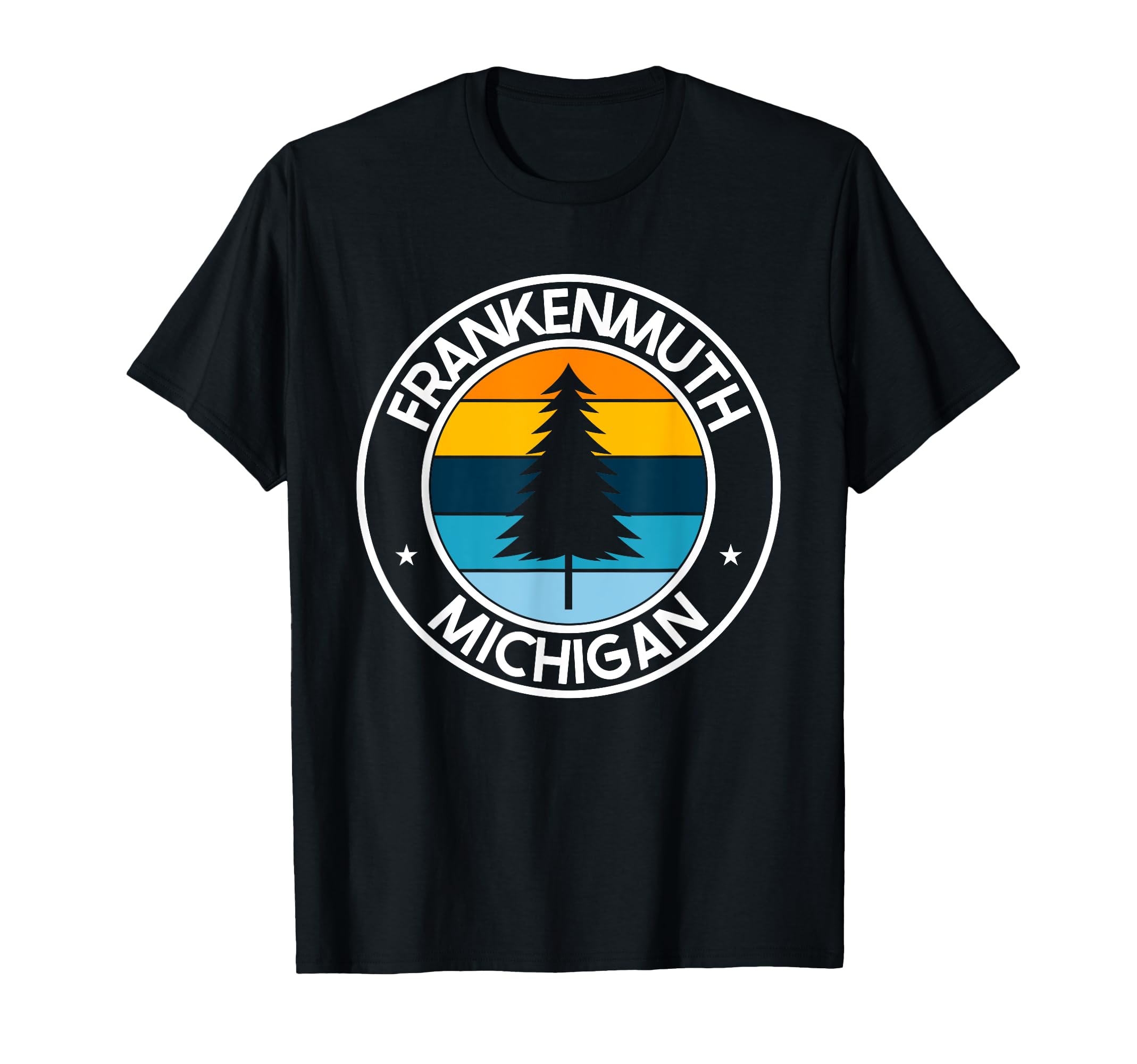 Frankenmuth Michigan Mi Usa City T-Shirt - Minimalist Print for Adults - T-Shirt, Sweatshirt, Hoodie
