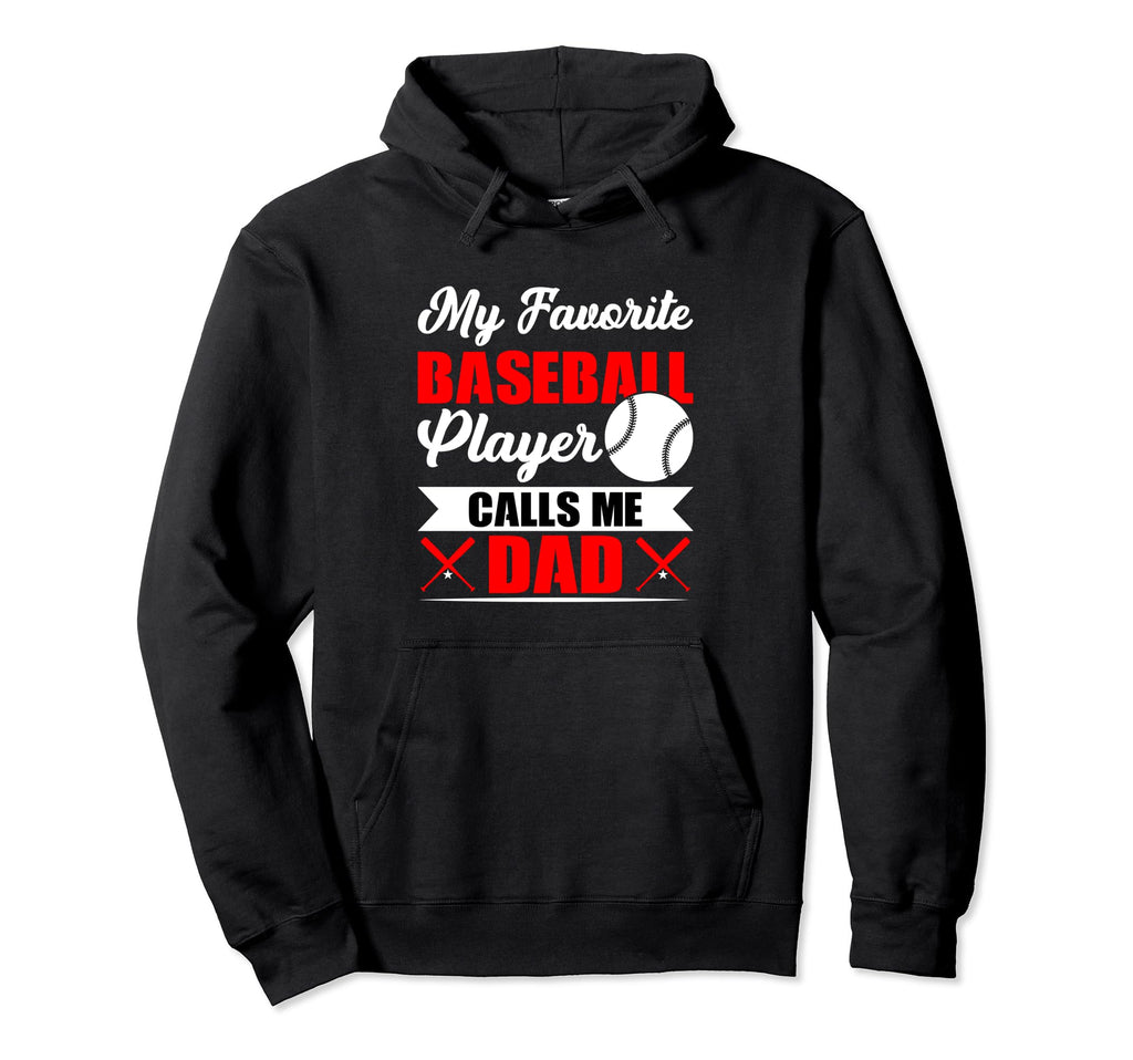 Baseball Player Son Daughter Dad Funny Hoodie - Minimalist Print Unisex - T-Shirt, Sweatshirt, Hoodie