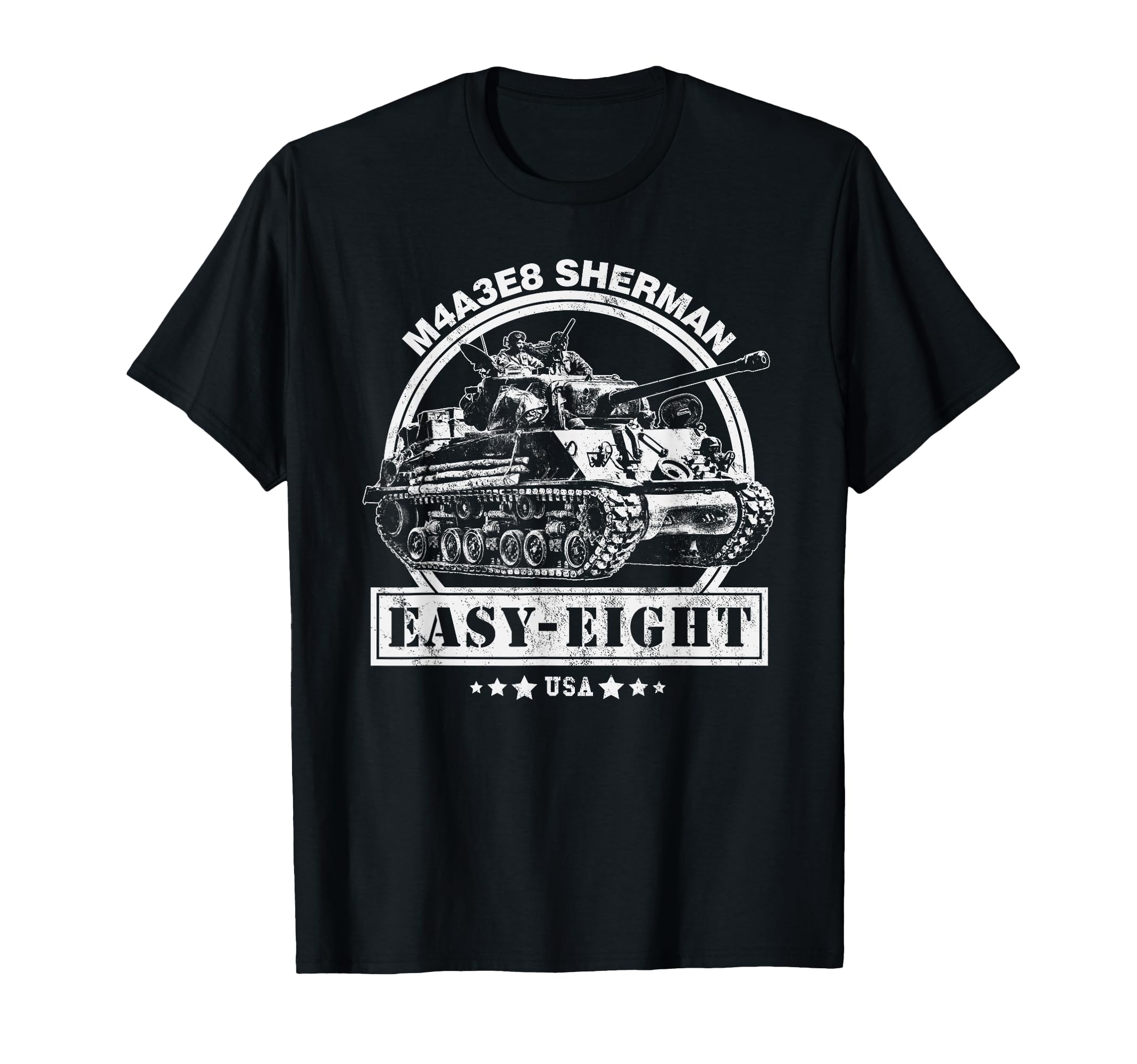 M4A3E8 Sherman Tank T-Shirt - Aesthetic Graphic Unisex - T-Shirt, Sweatshirt, Hoodie