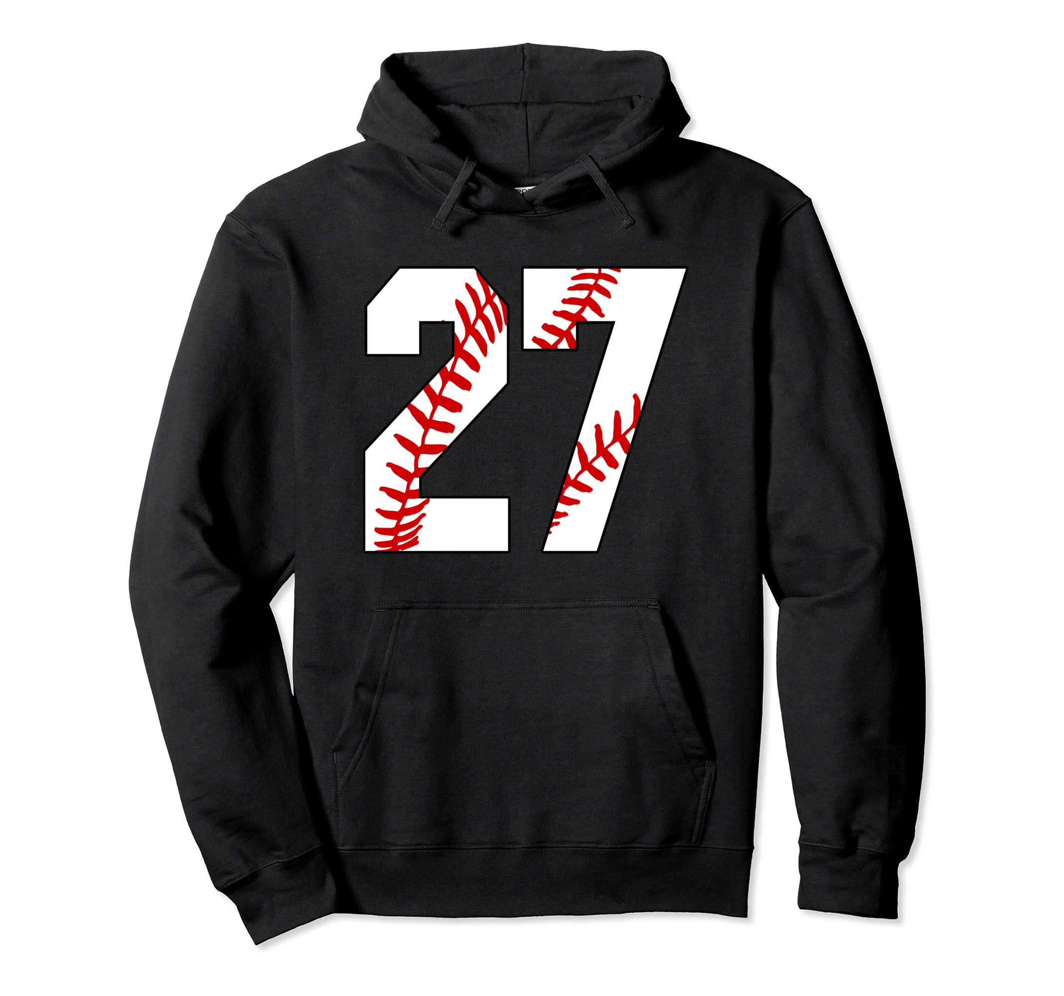 27 Baseball Laces Baseball Mom Jersey Hoodie - Minimalist Print Men Women - T-Shirt, Sweatshirt, Hoodie
