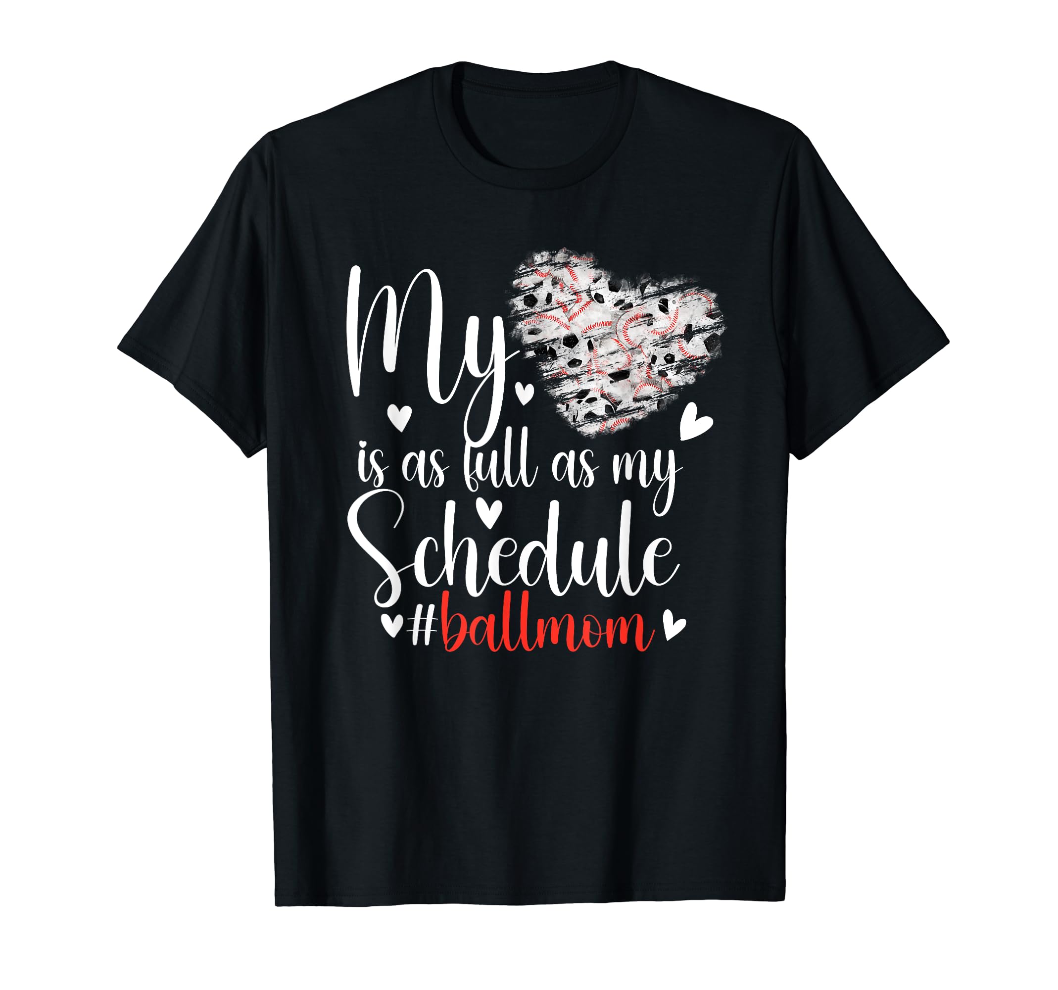 Ball Mom Proud Baseball Soccer Mom T-Shirt - Unique Graphic Unisex - T-Shirt, Sweatshirt, Hoodie