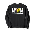 Softball Baseball Mom Baseball Sweatshirt - Custom Art Print Men Women - T-Shirt, Sweatshirt, Hoodie