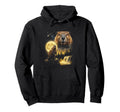Beaver Howling To Moon Meme Funny 90S Hoodie - Casual Everyday Wear Unisex - T-Shirt, Sweatshirt, Hoodie