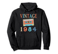1984 Birthday Gifts 1984 Cassette Tape Hoodie - Custom Art Print Unisex - T-Shirt, Sweatshirt, Hoodie