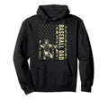 Catcher Baseball Camo American Flag Hoodie - Streetwear Style Men Women - T-Shirt, Sweatshirt, Hoodie