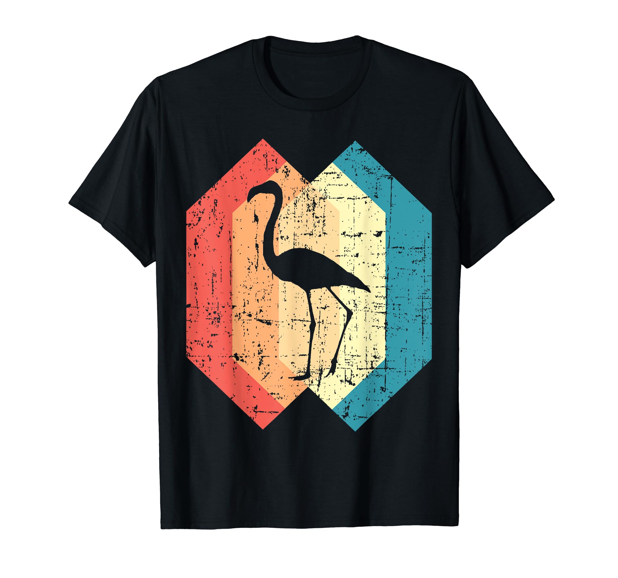 Flamingo Distressed Gift T-Shirt - Streetwear Style for Adults - T-Shirt, Sweatshirt, Hoodie