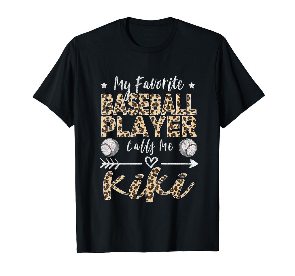 My Favorite Baseball Player Calls Me Kiki T-Shirt - Graphic Print Unisex - T-Shirt, Sweatshirt, Hoodie