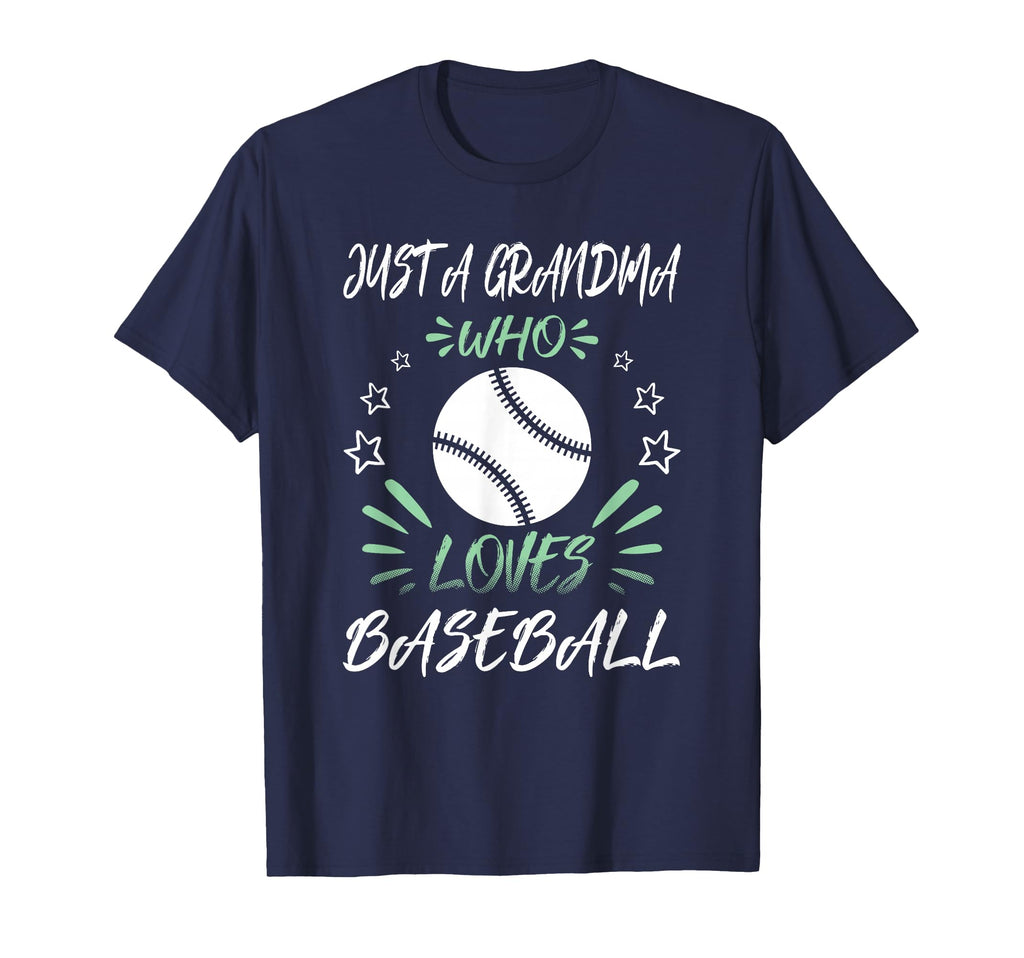 Just Grandma Who Loves Baseball T-Shirt - Novelty Apparel Men Women - T-Shirt, Sweatshirt, Hoodie