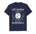 Just Grandma Who Loves Baseball T-Shirt - Novelty Apparel Men Women - T-Shirt, Sweatshirt, Hoodie