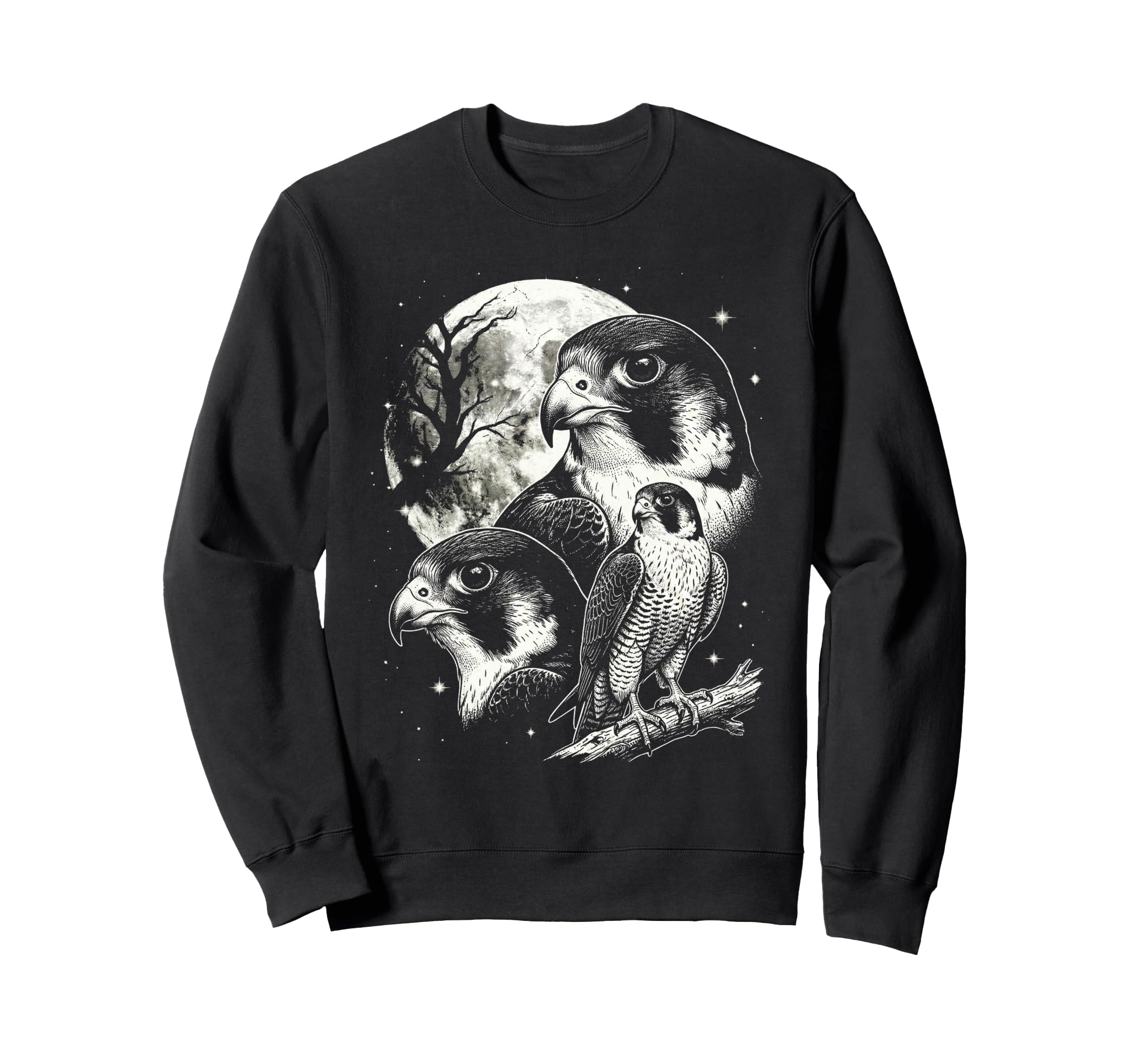 Peregrine Falcon 90S Bird Sweatshirt - Minimalist Print Men Women - T-Shirt, Sweatshirt, Hoodie