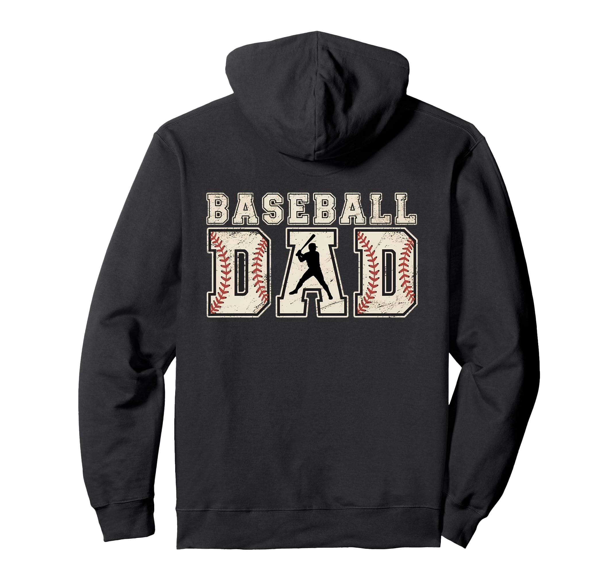 Baseball Dad Gift Sports Fan Or Proud Hoodie - Unique Graphic Men Women - T-Shirt, Sweatshirt, Hoodie