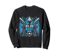 Baseball Daddy Fathers Day Son Baseball Sweatshirt - Trendy Graphic Unisex - T-Shirt, Sweatshirt, Hoodie