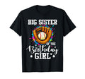 Big Sister Birthday Baseball T-Shirt - Aesthetic Graphic Men Women - T-Shirt, Sweatshirt, Hoodie
