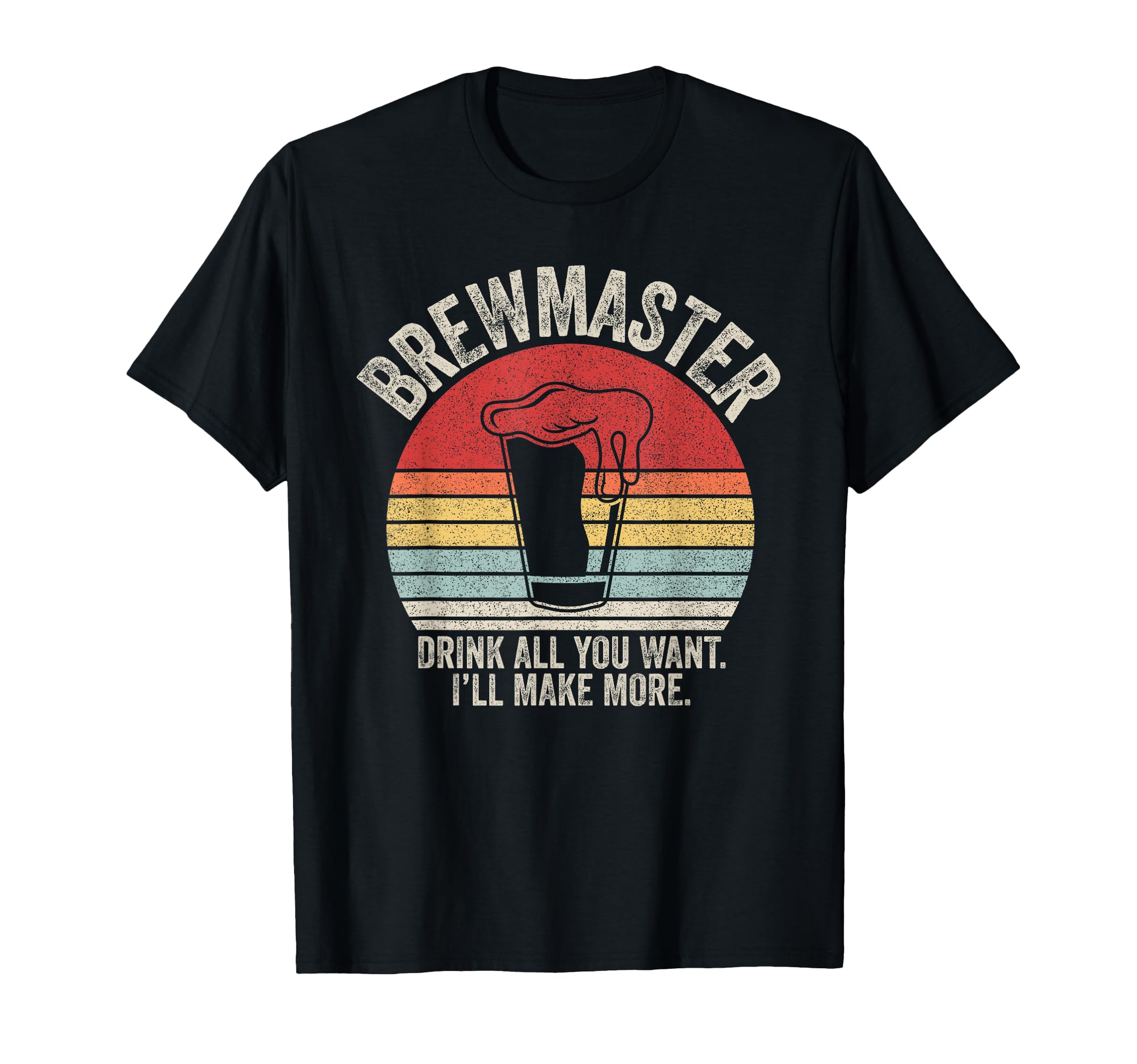 Brewmaster Craft Beer Home Brewing T-Shirt - Fun Novelty Design Men Women - T-Shirt, Sweatshirt, Hoodie