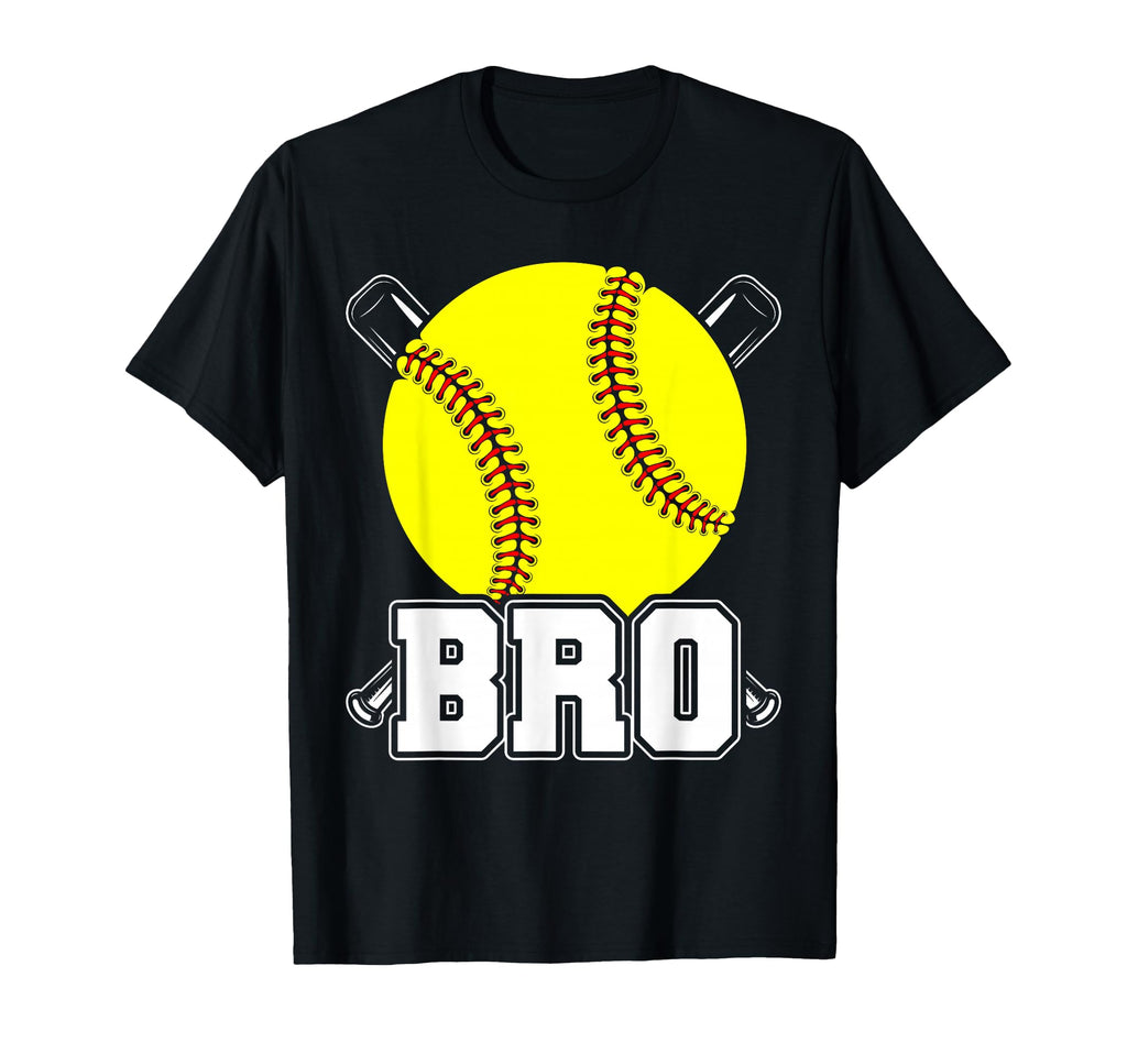 Fastpitch Softball Brother Funny T-Shirt - Graphic Print Men Women - T-Shirt, Sweatshirt, Hoodie