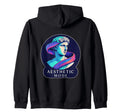 Aesthetic Mode Vaporwave Statue T-Shirt - Casual Everyday Wear Men Women - T-Shirt, Sweatshirt, Hoodie