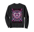 Feeling Everything Tribal Heart Y2K Sweatshirt - Graphic Print Unisex - T-Shirt, Sweatshirt, Hoodie