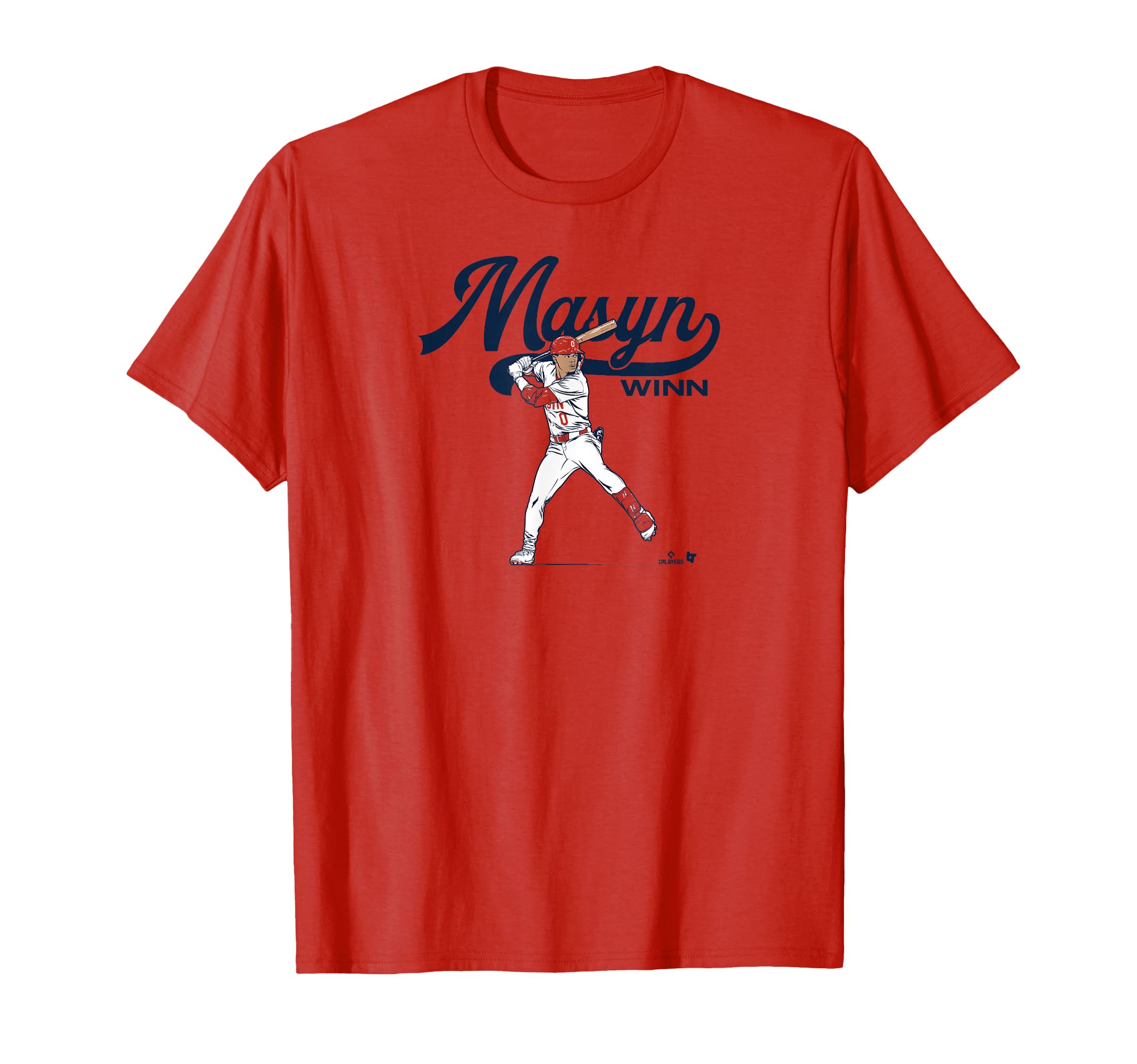 Masyn Winn Slugger Swing St Louis Baseball T-Shirt - Trendy Graphic Unisex - T-Shirt, Sweatshirt, Hoodie