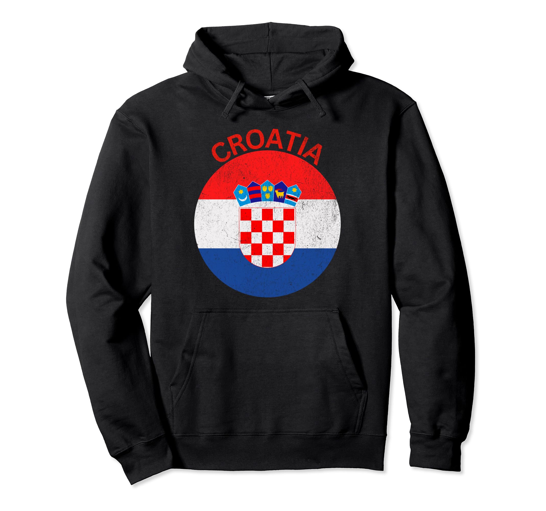 Croatia Europe Flag Adriatic Sea Hoodie - Graphic Print Men Women - T-Shirt, Sweatshirt, Hoodie