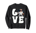 Love Baseball Gnome Grandpa Sweatshirt - Fun Novelty Design for Adults - T-Shirt, Sweatshirt, Hoodie