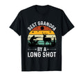 Best Grandpa Long Shot Hunting Fathers T-Shirt - Novelty Apparel Unisex - T-Shirt, Sweatshirt, Hoodie