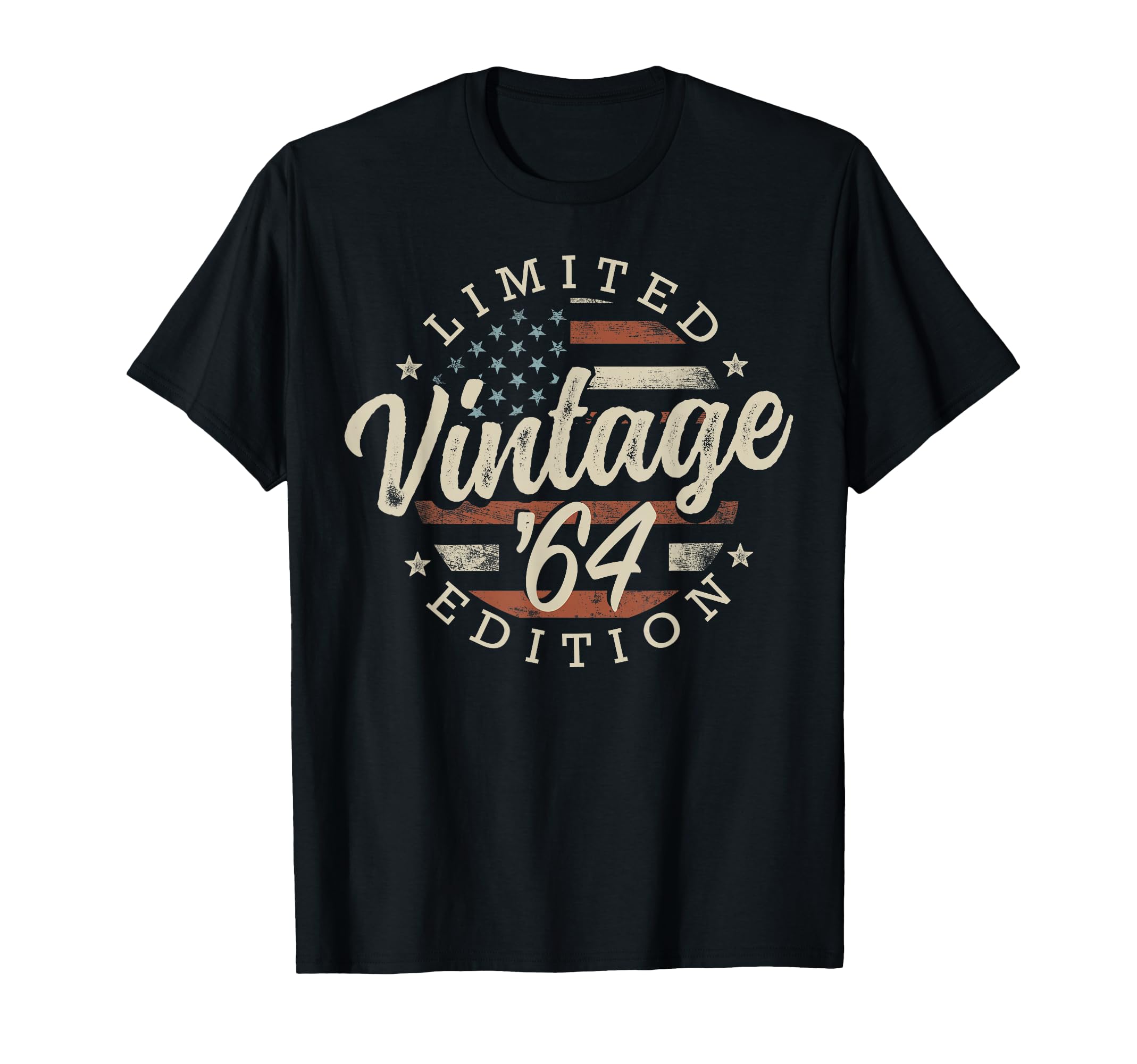 1964 Usa Flag 62Nd Birthday T-Shirt - Trendy Graphic Men Women - T-Shirt, Sweatshirt, Hoodie