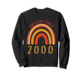 Awesome Since 2000 Boho Rainbow Sweatshirt - Trendy Graphic Men Women - T-Shirt, Sweatshirt, Hoodie