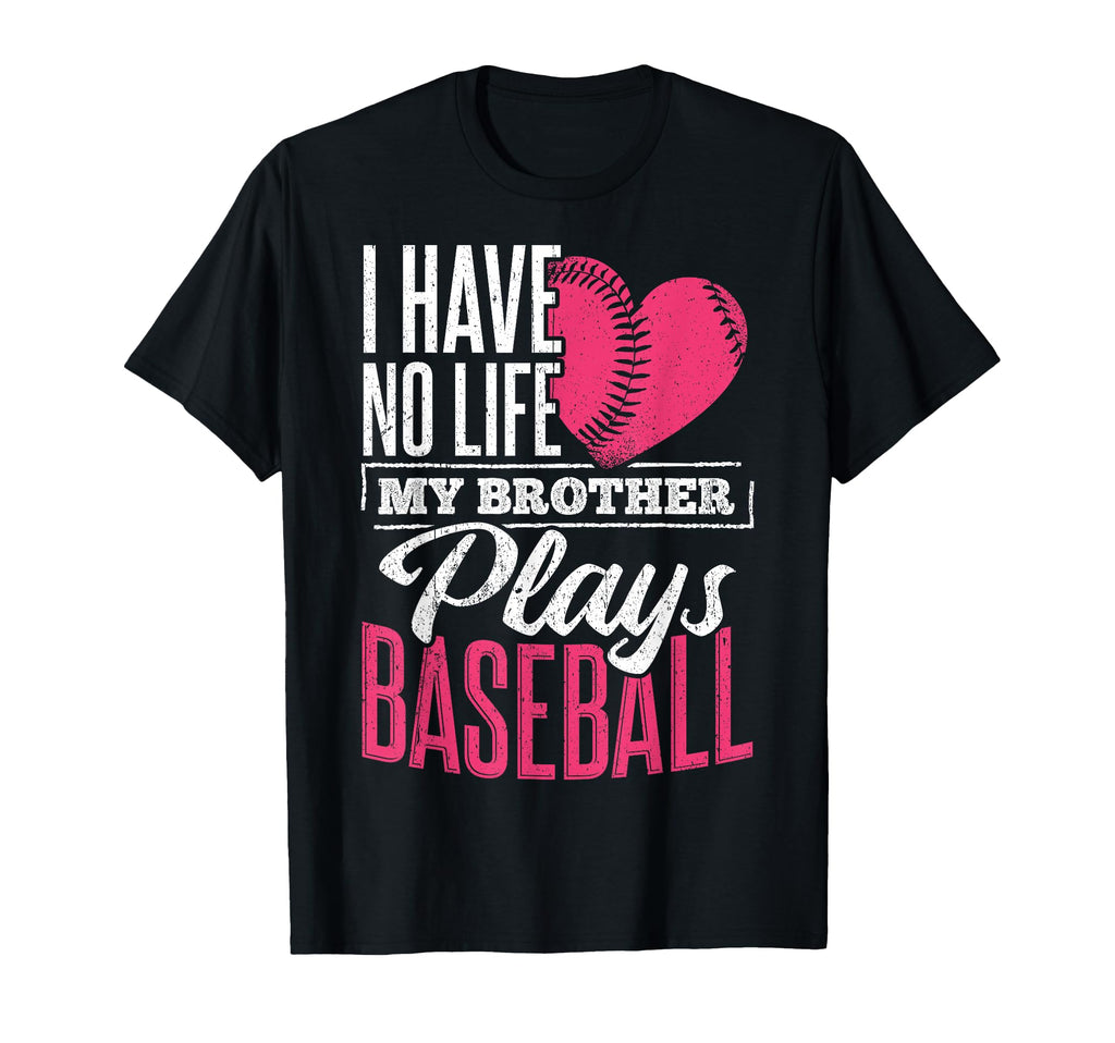 I Have No Life My Brother Plays T-Shirt - Custom Art Print Men Women - T-Shirt, Sweatshirt, Hoodie
