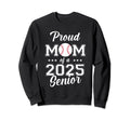 Class 2025 Baseball Mom Senior Sweatshirt - Minimalist Print Men Women - T-Shirt, Sweatshirt, Hoodie