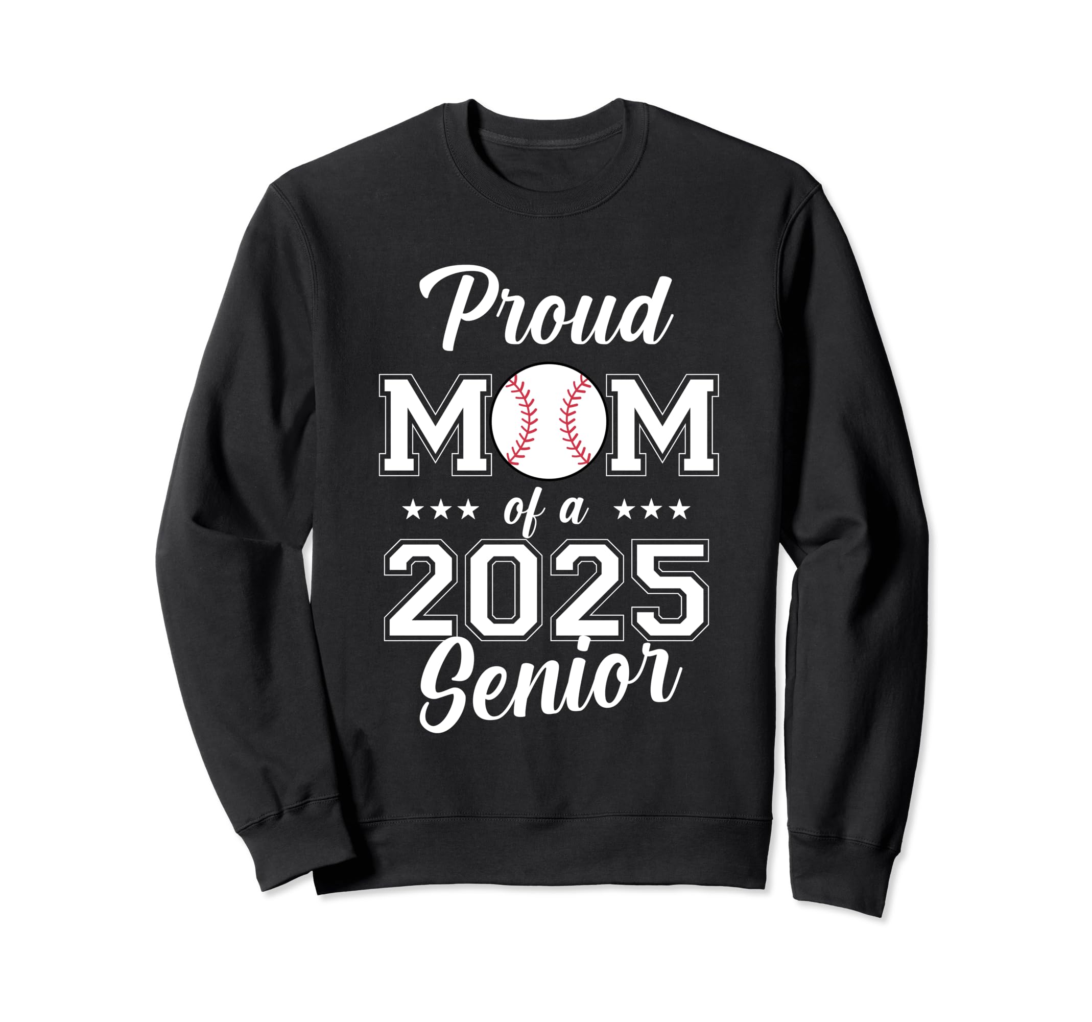 Class 2025 Baseball Mom Senior Sweatshirt - Minimalist Print Men Women - T-Shirt, Sweatshirt, Hoodie