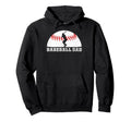Baseball Dad Fathers Day Sports Lover Hoodie - Trendy Graphic Men Women - T-Shirt, Sweatshirt, Hoodie