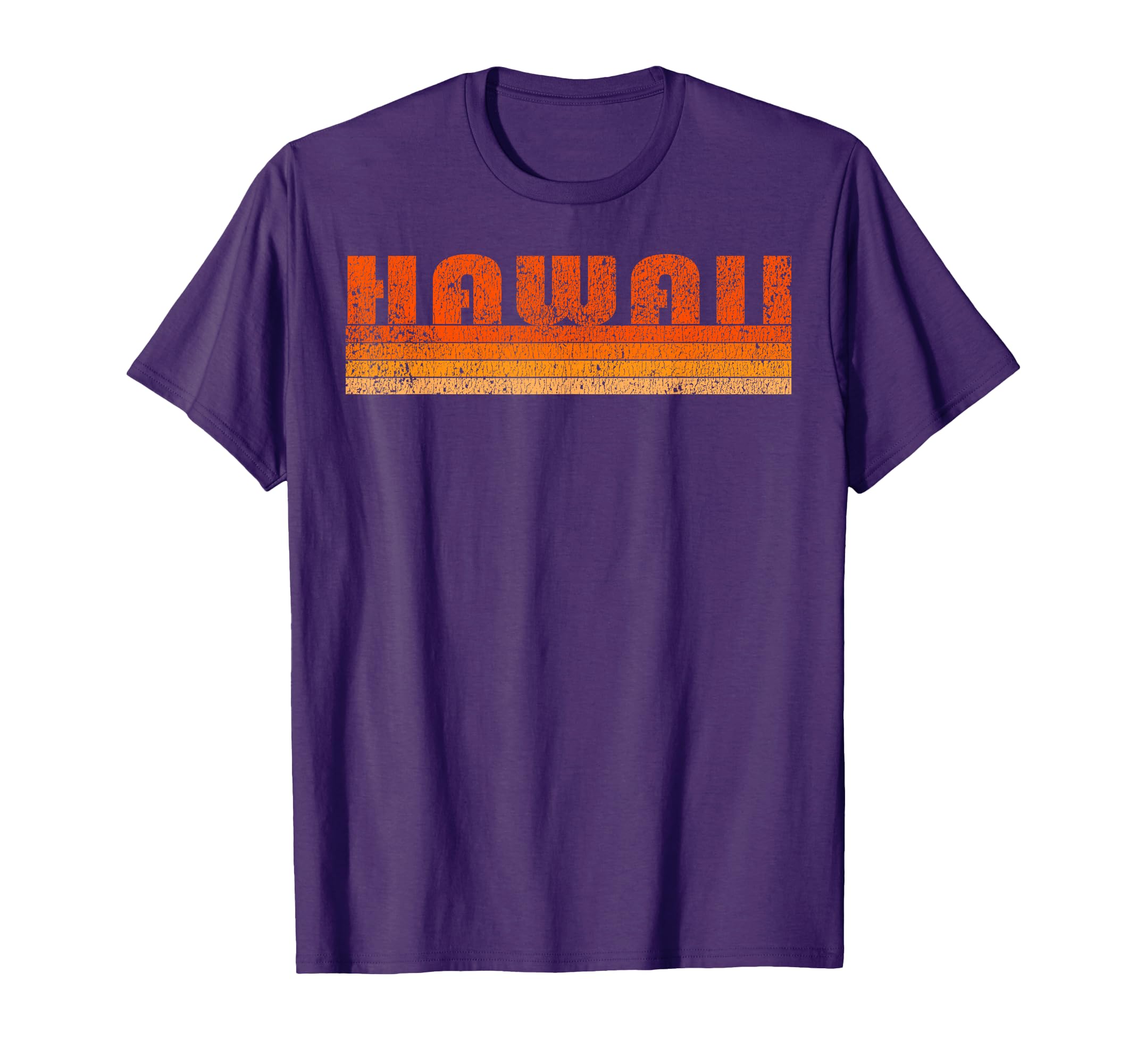 Distressed Hawaii T-Shirt - Custom Art Print Men Women - T-Shirt, Sweatshirt, Hoodie