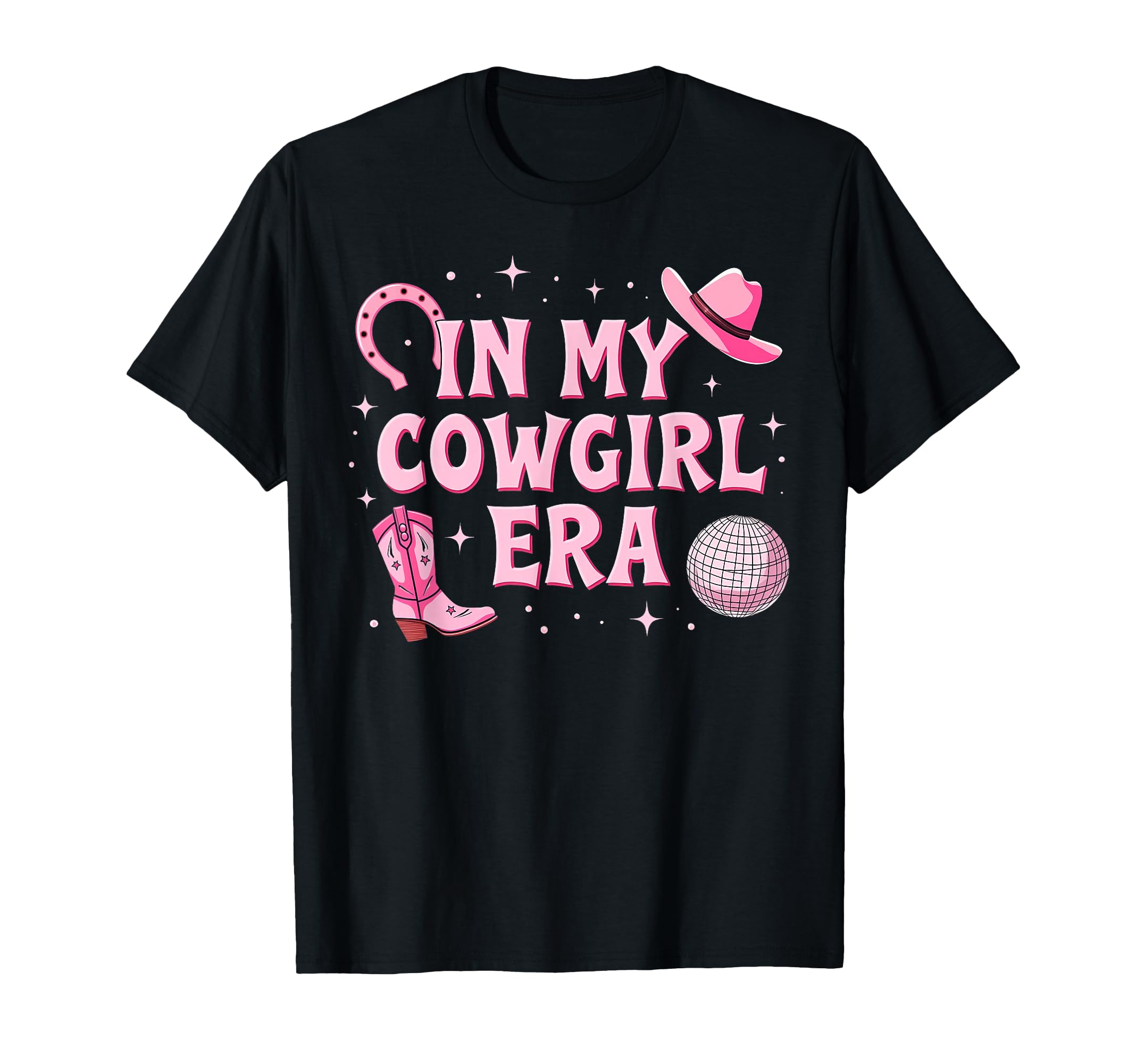 My Cowgirl Era Groovy Western Rodeo T-Shirt - Novelty Apparel Unisex - T-Shirt, Sweatshirt, Hoodie