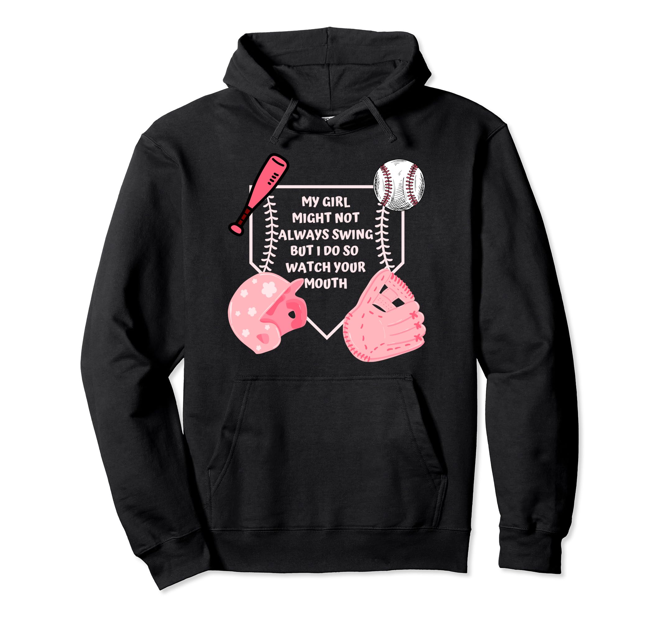 My Might Not Always Swing But I Do So Hoodie - Aesthetic Graphic Men Women - T-Shirt, Sweatshirt, Hoodie