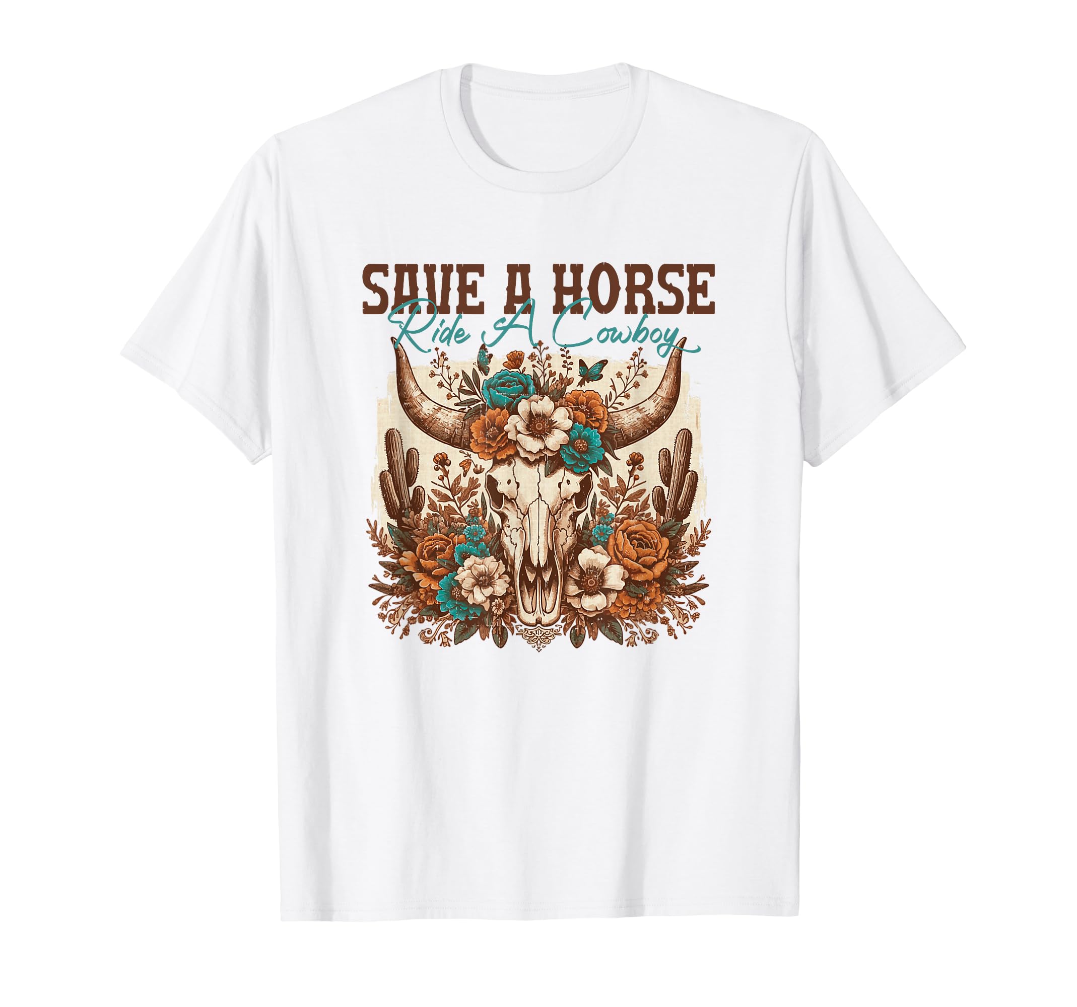 Save Horse Ride Cowboy Country T-Shirt - Streetwear Style for Adults - T-Shirt, Sweatshirt, Hoodie