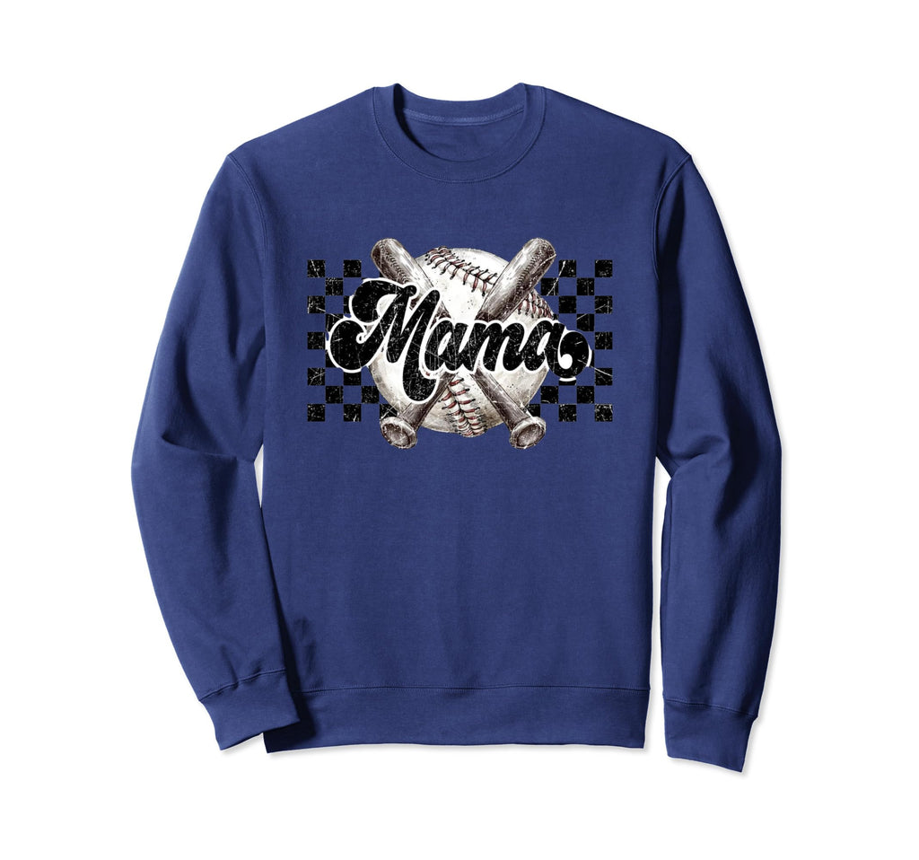 Baseball Mama Baseball Mom Baseball Fan Sweatshirt - Trendy Graphic Unisex - T-Shirt, Sweatshirt, Hoodie