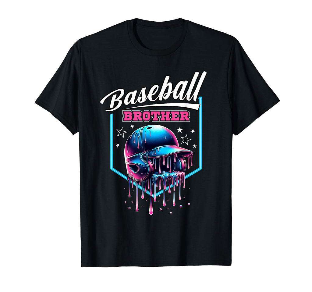 Baseball Brother Ice Cream Drip T-Shirt - Streetwear Style for Adults - T-Shirt, Sweatshirt, Hoodie