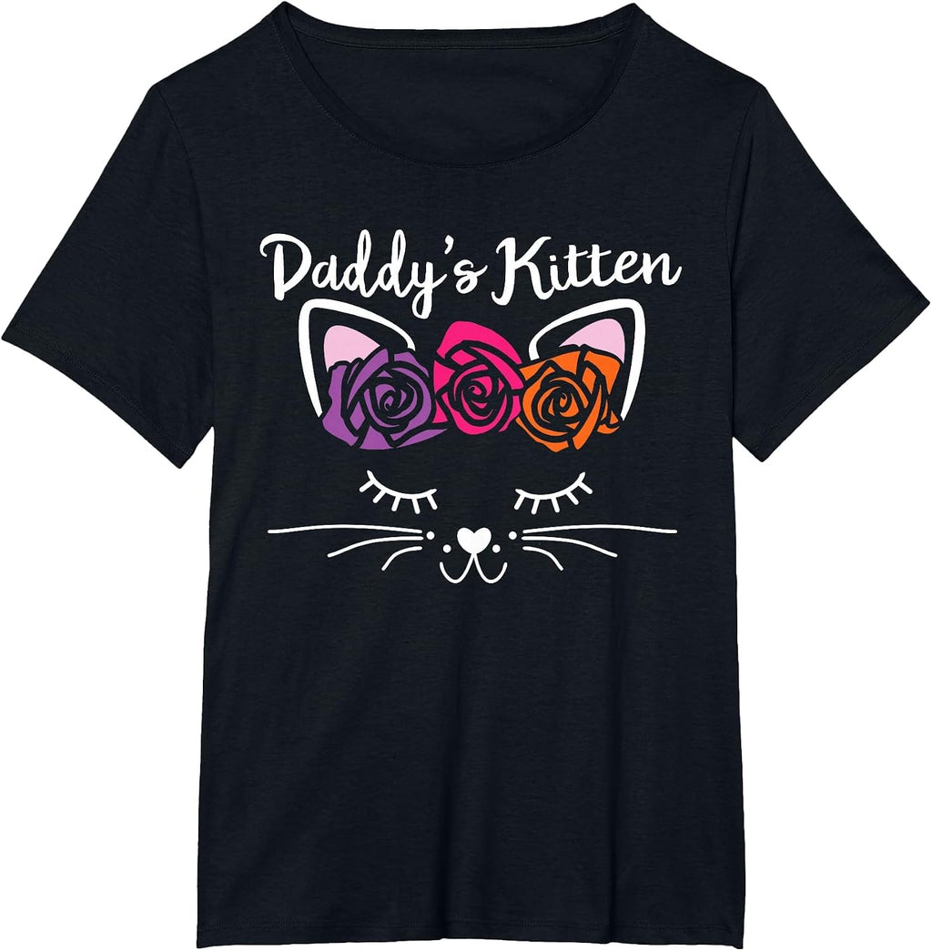 Daddy's Kitten BDSM Submissive BOHO Cat Apparel - Adult & Kids T-Shirts, Sweatshirts & Hoodies apparel design preview 1